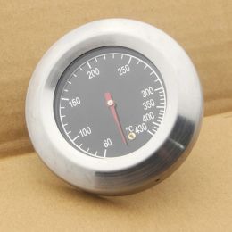 Grills BBQ Grill Thermometer Stainless Steel Smoker Grill BBQ Temperature Gauge Oven BBQ Thermometer Gauge for Barbecue