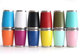 20oz Stainless Steel Mug 13 Colours Double Wall Travel Mugs Metal Insulated Travel Mug Water Bottle Beer Tumbler with Lid Coffee Mu3810328