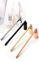 Stainless Steel Candle Flame Snuffer Wick Trimmer Tool Multi Colour Put Out Fire On Bell Easy To Use GH7242305610