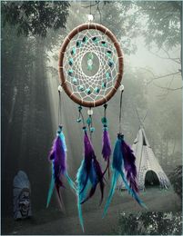 Arts And Crafts Arts And Crafts Whole Antique Imitation Enchanted Forest Dreamcatcher Gift Handmade Dream Catcher Net With Fe1994942