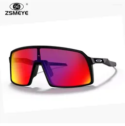 Sunglasses ZSMEYE Brand 9406 Riding Glasses Sand-proof UV400 Protective Eyeglasses Running Outdoor Sports Polarised
