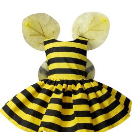 Dresses Women Girls Halloween Costumes Cute Bee/Ladybug Wings + Dress Set Party Favors for Holiday