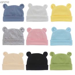 Caps Hats Soft newborn hat baby Beanie cotton baby hat baby hat girl boy baby hat newborn photography prop accessories 0-12M WX