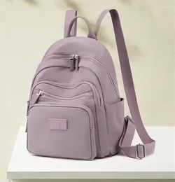 Backpack Oxford Cloth Backpacks For Women Students School Bag Nylon Korean Style Fashionable Schoolbag Book Bags Mochila Hombre