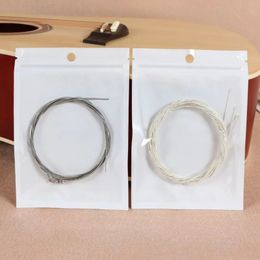 Acoustic Guitar Strings Electric/Classical Guitar Nylon Replacement Set of 6pcs Strings Protable Reliable Useful