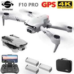 Drones New F10 4K high-definition dual camera with G 5G WIFI wide-angle FPV real-time transmission RC distance of 2 kilometers professional drone WX