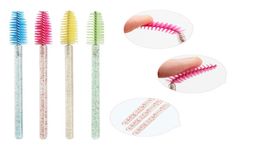 Disposable Clear Eyelash Brushes Lashes Extension Applicator Transparent Eyelashes Brushes Mascara Wands Cosmetics Make Up Tool fr6975764