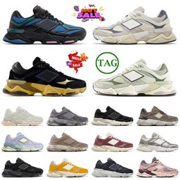 Fashion Top Quality 9060 Running Shoes OG Original Upper Suede Pack Sea Salt Platform Vintage Trainers Womens Mens Mushroom Brown Magnet Pink Haze Burgundy Sneakers