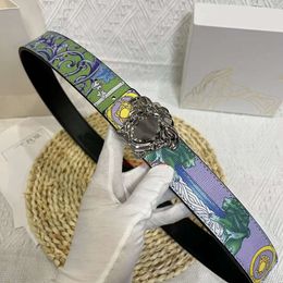chenel miuimiui Characters Buckle Designer Belt Luxury Fashion belt men womens belts 3.8cm wide Size 105cm-125cm smooth buckle