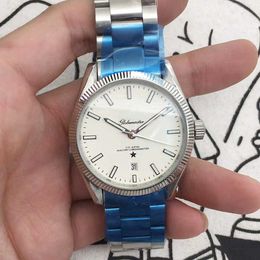 Designer Watch reloj watches AAA Mechanical Watch Oujia Ghost White Face Beaded Transparent Bottom Fully Automatic Mechanical Watch Y01 Machine