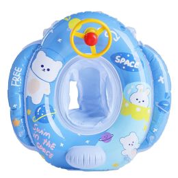 Blocks Rooxin Iatable Pool Float Baby Swimming Ring Rubber Ring with Steering Wheel Pool Party Toys Water Play Float Seat for Beach