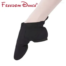 Dance Shoes Brand Cloth Stretch Slip On Jazz Boots For Women Men Boys Hip-Hop Exercise Ankle Soft Indoor Training