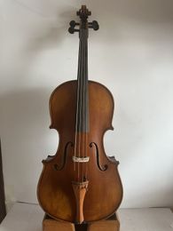 Small Cello 17.5 inches Body Solid Flamed Maple Back Spruce Top Powerful Sound