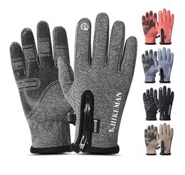 Men Women Waterproof Fleece Ski Warm Gloves Windproof Outdoor Winter Gloves Cycling Touch Sn Gloves Anti Slip Mittens Gift9205573