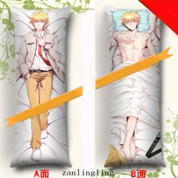 Maid Sama charactors Misaki Ayuzawa & Takumi Usui Pillow cover kuro kami Medaka Box Black God Kuro Dakimakura body pillowcase 252L