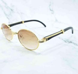 62 OFF high quality Mens Sunglasses Retro Oval Wood Sunglass Fashion Trending Product Luxury Desinger Carter Eye Glasses gafas de4170395