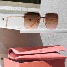 Sunglasses Designer 2024 New Sunglasses MM Square Lens Personalized Style Sun glasses for Women J2WN