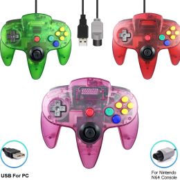 Mice Classic N64 Controller for Nintendo64 Video Game Console USB Wired Gamepad N64 Controllers for Windows PC/Mac Laptop Joystick