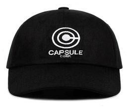 Capsule Corp Dad Hat Anime Song 100 Cotton Embroidery Snapback Unisex Baseball Caps Men Women Holiday6039374
