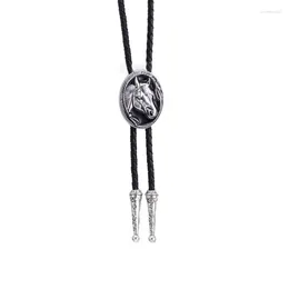 Bow Ties Cowboy Bolo Tie For Masquerade Carnival Party Man Teens Costume