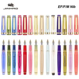 Jinhao 82 Fountain Pen Colour Luxury Elegant Pens 0705038mm Fine Nib Writing Office School Supplies Stationery 240507