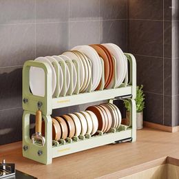 Kitchen Storage Pot Rack Retractable Bowl Tray Holder Large Capacity Multifunctional Household Convenient Organiser