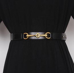 Simple Design Plain Real Cow Leather Belt Women Waistband Fashion All Match Jean Pant Dress Belt Genuine Leather Waist Belt 20215625400