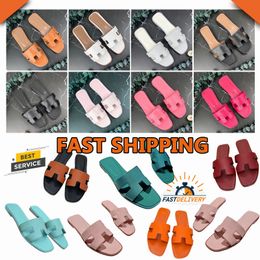 free shipping sandal designer sandals for women slides 2024 slippers triple black white brown pink slide leather slipper womens shoes red new sexy ladies beach daily