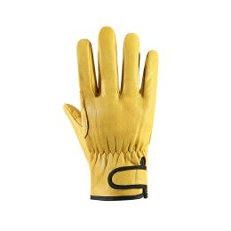 Gloves Work gloves sheepskin leather workers work welding safety protection garden sports motorcycle driver wearresistant gloves