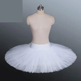 Professional Platter Tutu Black White Red Ballet Dance Costume For Women Tutu Ballet Adult Ballet Dance Skirt With Underwear 240426