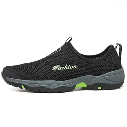 Casual Shoes Vanmie Summer Mesh Men Sneakers Lightweight Breathable Walking Footwear 2024 Slip-On Comfortable Men's