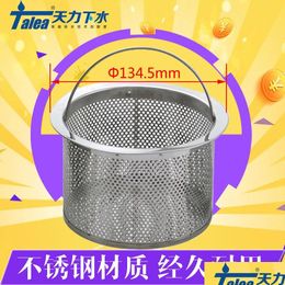 Drains Talea Stainless Steel304 Kitchen Sink Strainer Waste Plug Drain Stopper Filter Basket Net Inner In 231013 Drop Delivery Home Dhg9W