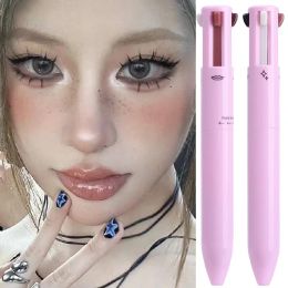 Eyeliner Multifunctional Highlighter Eyeshadow Pencil Makeup 4 In 1 Waterproof Drawing Lip Liner Eyebrow Eyeliner Pen Easy Colour Cosmetic