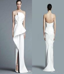 2021 New Fashion Unique Cheap Sexy Sheath Wedding Dresses Sweetheart Front Split Floor Length Wedding Dress Bridal Gowns Vestidos6979172