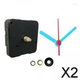 Clocks Accessories 2xClock Movement Mechanism Battery Operated Custom Clock For Children's