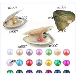 Fancy Gift Akoya High quality cheap love freshwater shell 6-7mm pearl oyster with vacuum packaging 31colors Original edition