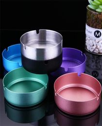 Nordic INS Style Ashtray 6 Colors Simple Modern Creative Metal Spray Paint Ashtray Home Living Room Office Ash Tray6403492