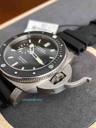 Fashion luxury Penarrei watch designer 1950 Series Titanium Automatic Mechanical Mens Watch PAM00389