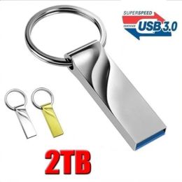 Drives 1pc Pendrive Memory Stick 128Gb 256Gb 512Gb Usb Flash Drive Pen Drive 1Tb 2Tb Usb Stick Metal U Disc Gift High Speed USB 3.0