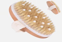 PPR soft bead bristles shower brush Dry skin body brush with natural boar bristles can remove dead skin body brush unisex LX27971942691