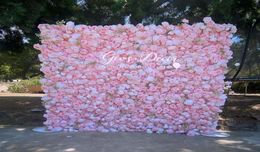 Decorative Flower Panel for Flower Wall Artificial Silk Flowers for Birthday Wedding Wall Decor Baby shower Party Backdrop2800028