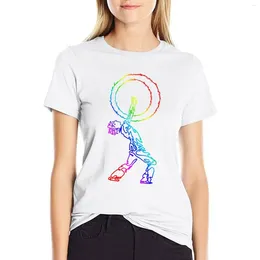 Women's Polos Poi Pride T-shirt Summer Clothes Cute Tops White Dress For Women Sexy