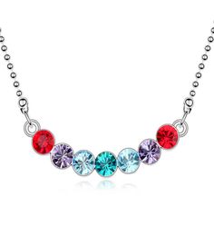 Top Quality Rhodium Luxury Choker Necklace Colar Crystals from rovski Women Fashion Necklaces Collier Statement Jewelry Valentine'S Day6564883