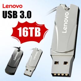 Adapter Original Lenovo Pendrive USB 3.0 High Speed Flash Drive 2 Tb Portable Pen Drive 8 TB 4 TB Metal Flash Disk 1TB Usb Flash Drive