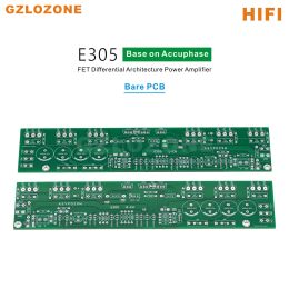 Amplifier 2CH HIFI E305 FET Differential Architecture Power Amplifier Bare PCB Base On Accuphase E305 Circuit