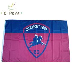 Flag of France Football Club Clermont Foot 63 35ft 90cm150cm Polyester flags Banner decoration flying home garden Festive gi1627518