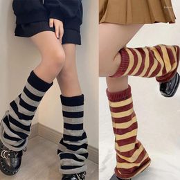 Women Socks Women's Knitted Warm Foot Cover Long White Black Arm Warmer Ladies Autumn Winter Crochet Boot Sock