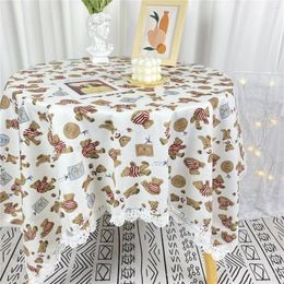 Table Cloth Lace Tablecloth In Velvet Floral Vintage Pastoral Book J3110