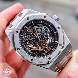 41Mm Mens Mechanical Men Aaaaa Brand Watches SUPERCLONE APS Stainless Wristwatches Glass Calibre 3132 9.9Mm 15407St.Oo.1220St.01 Swiss Designer 720