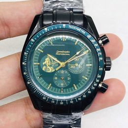Designer Watch reloj watches AAA Mechanical Watch Oujia Super Black Gold Space Green Face Fully Automatic Mechanical Watch CL009 Machine mens watch